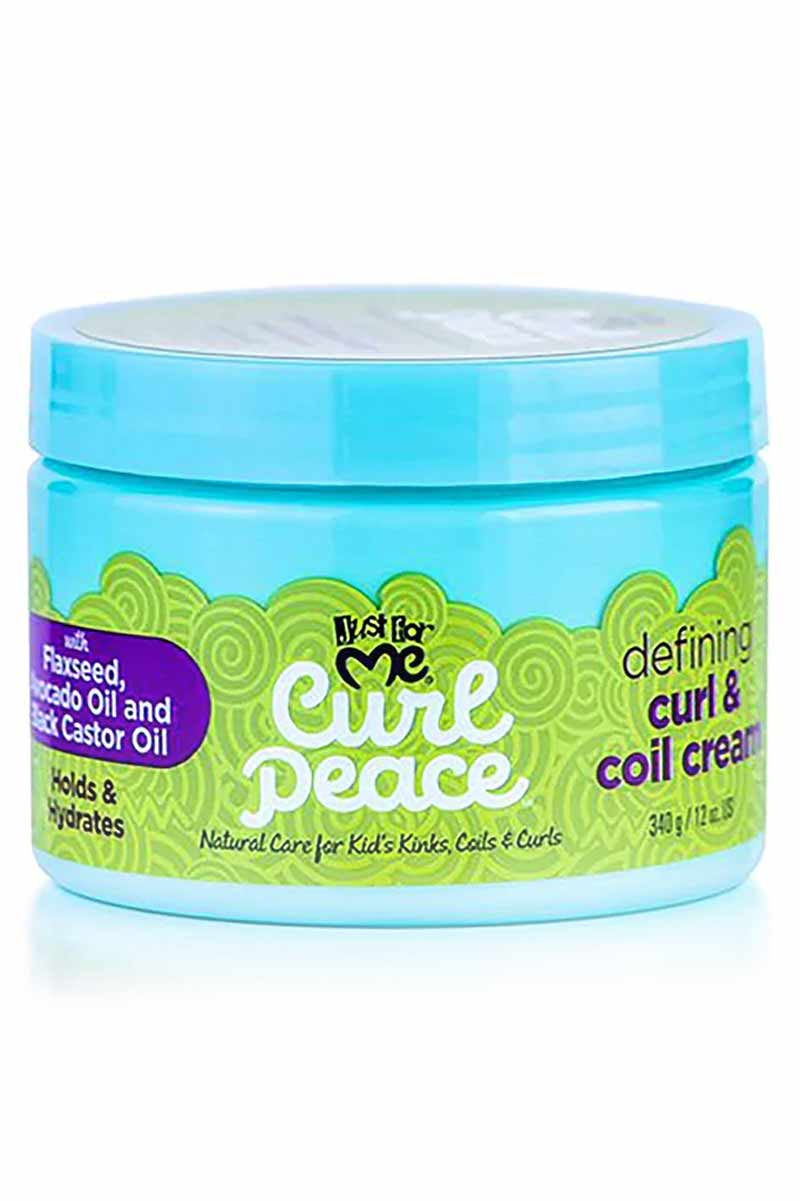 Just For Me Defining Curl & Coil Cream - Crema Nutritiva de rizos para niños 12 oz