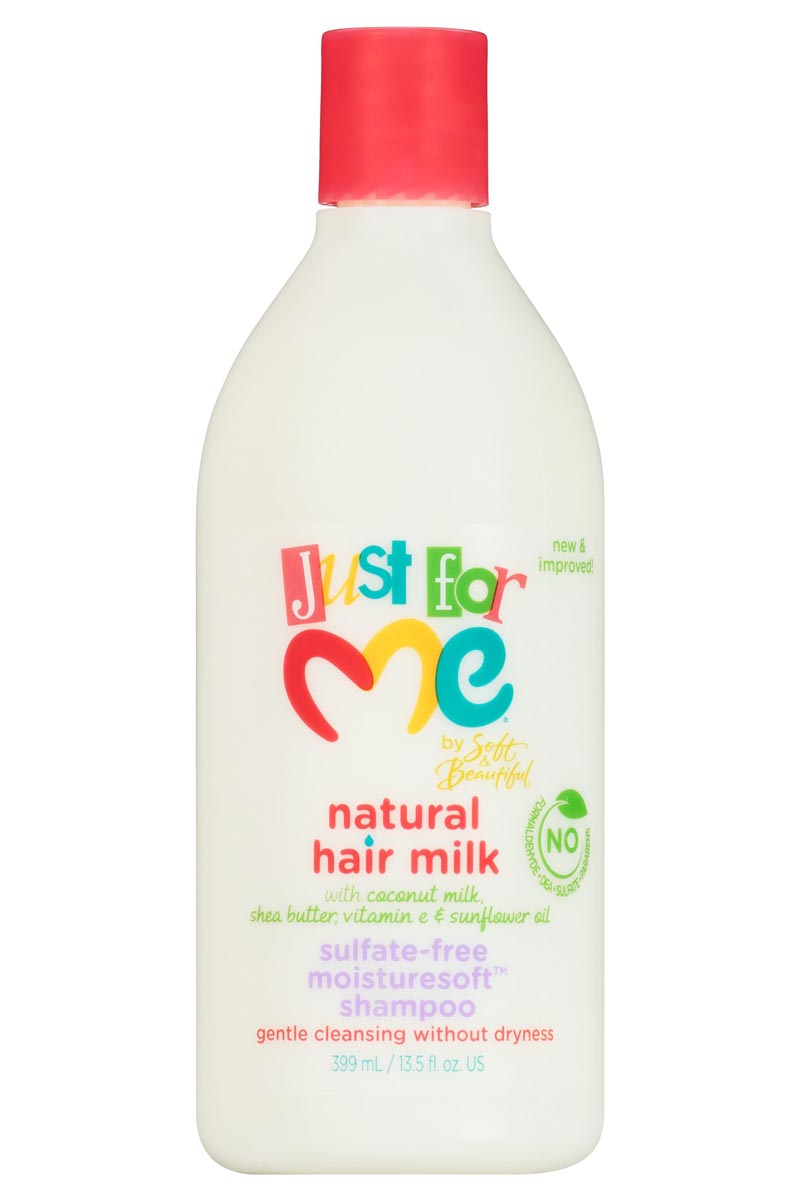 Just For Me Natural Hair Milk - Shampoo Hidratante 399 ml