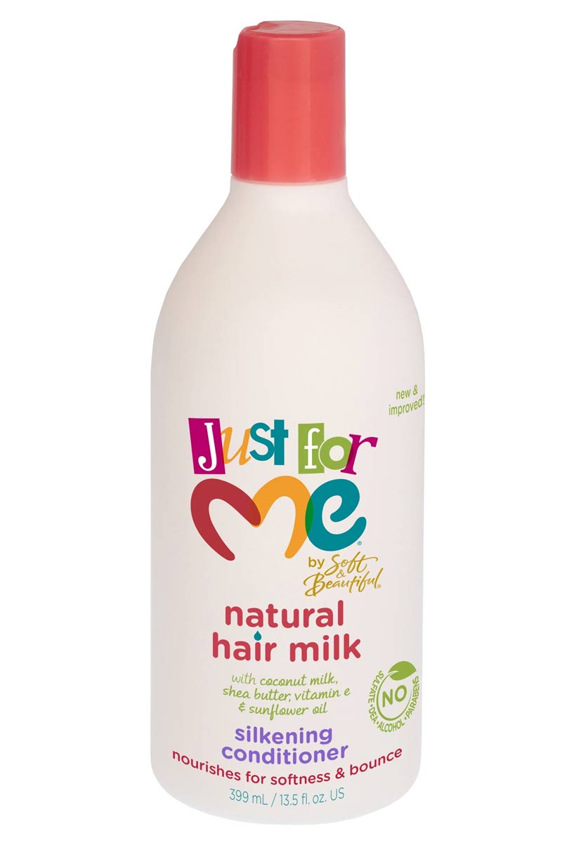 Just For Me Natural Hair Milk - Acondicionador Nutritivo para rizos 399 ml