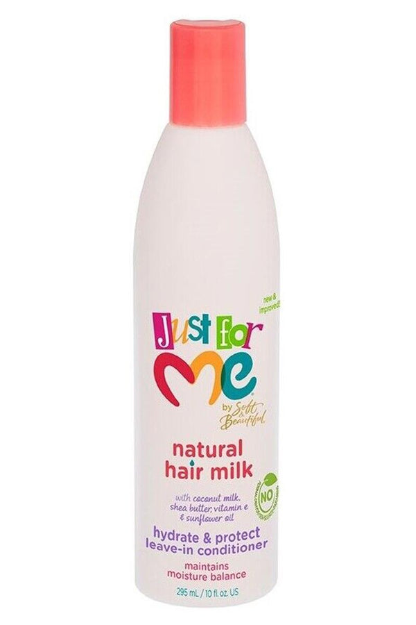 Just For Me Natural Hair Milk - Acondionador sin enjuague para rizos 295 ml