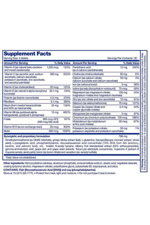 Focus Factor - Suplemento Para La Concentración 180 Tabletas