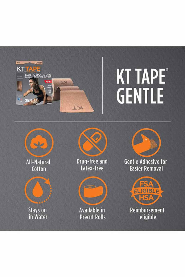 KT TAPE Cinta Suave 20 Tiras