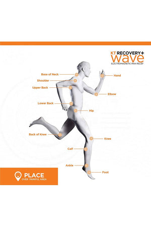 KT Recovery+ wave electromagnetic pain relief - Recuperación de cinta KT+ Wave 1 Dispositivo