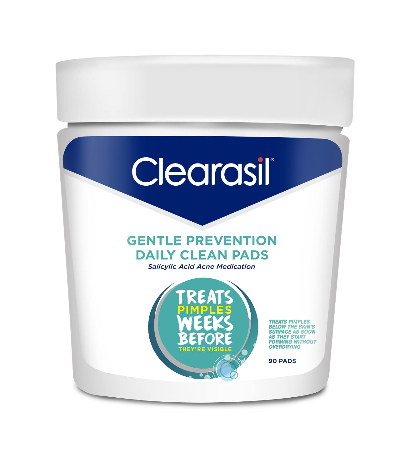 Clearasil Gentle Prevention Daily Clean Pads - Almohadillas de limpieza diaria 90 Pads