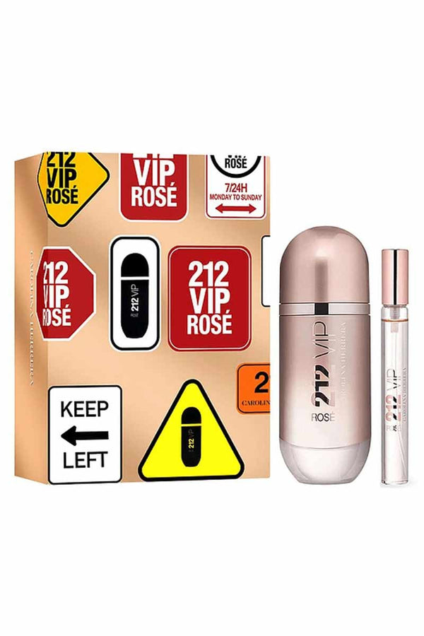 Carolina Herrera Set 212 VIP Rose Eau de Parfum 80 ml + Eau de Parfum 10 ml