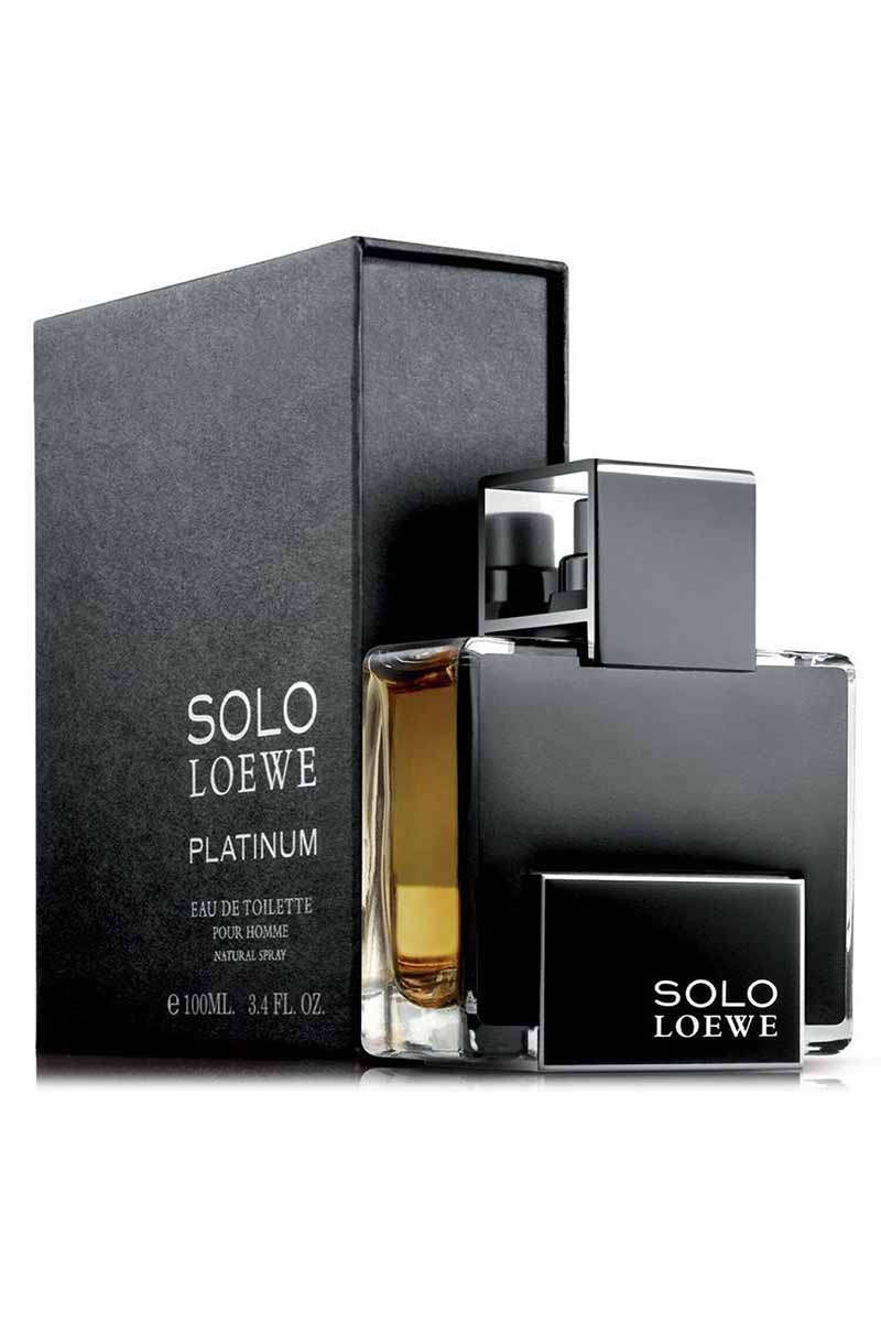 Loewe Solo Loewe Platinum Eau De Toilette For Men 100 ml