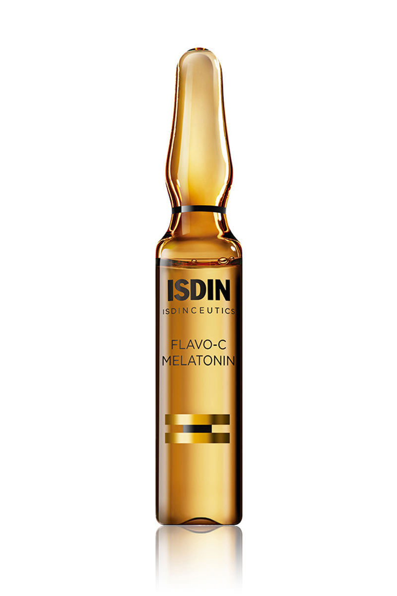 Isdin Isdinceutics Flavo-C Melatonin Serum reparador de noche 10 Ampollas de 2 ml C/U
