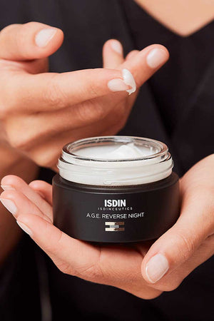 Isdin Isdinceutics A.G.E. Reverse Night - Crema reparadora de noche con Melatonina 50 ml