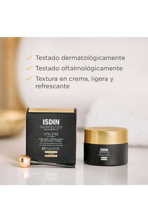 Isdin Isdinceutics Vital Eyes - Contorno de ojos antiarrugas 15 g
