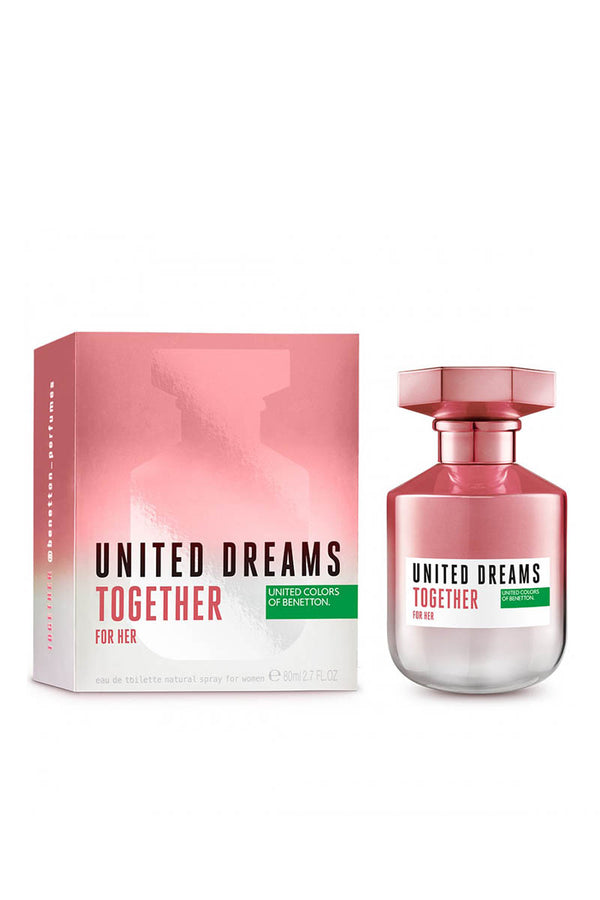 Benetton United Dreams To Gether Eau De Toilette For Woman 80 ml