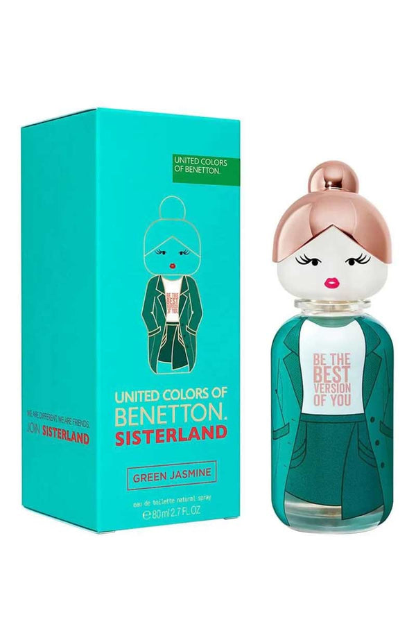 Benetton United Colors Of Benetton Sisterland GREEN JASMINE Eau de toilette 80 ml