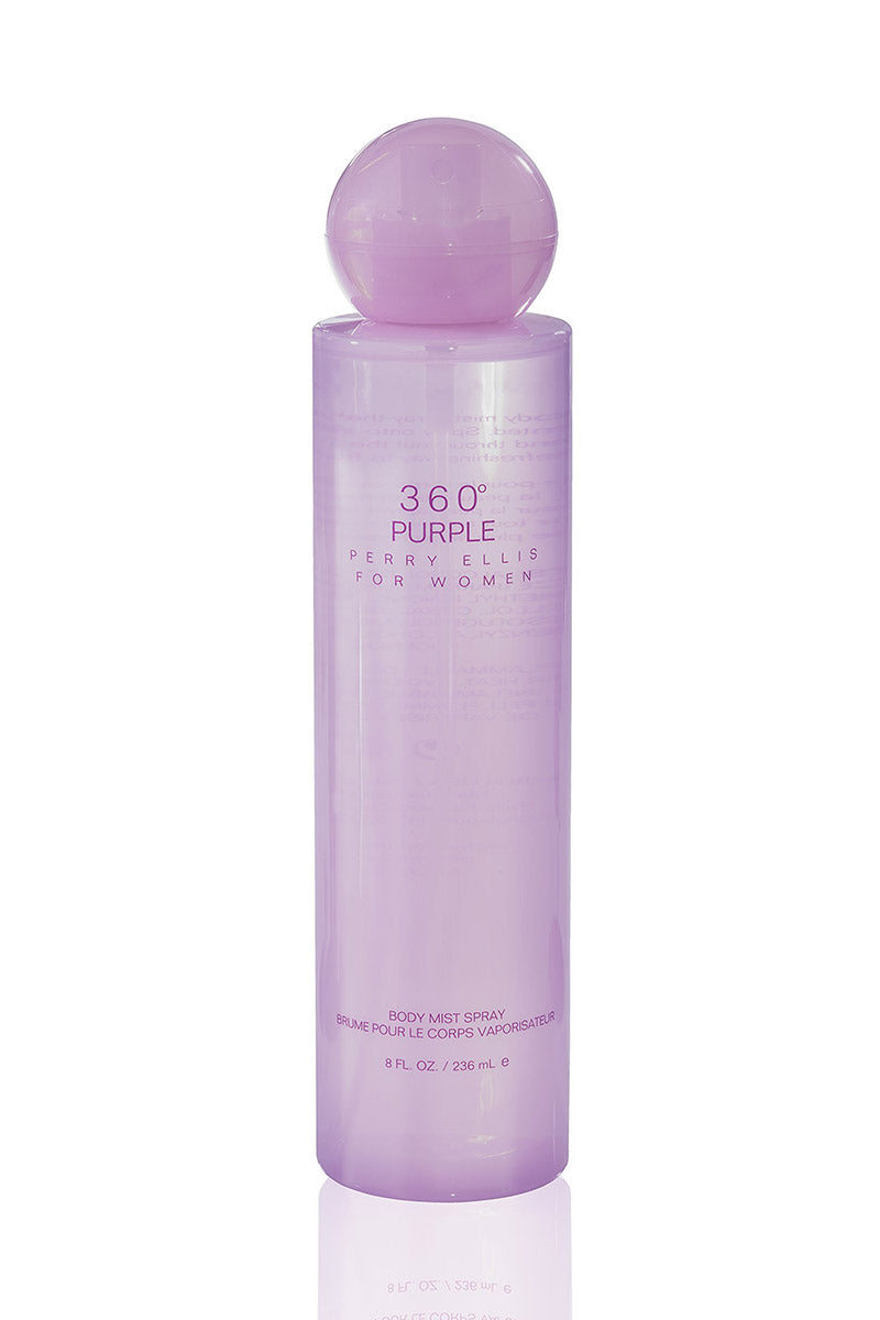 Perry Ellis 360° Purple Body Mist For Woman 236 ml