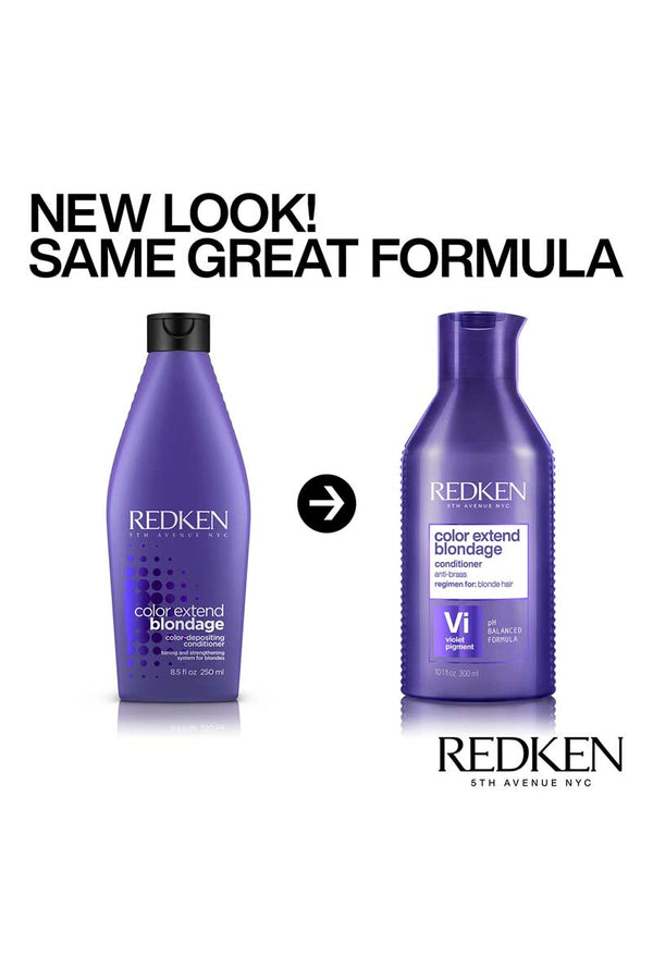 REDKEN Color Extend Blondage Cuidado del cabello rubio con acondicionador morado 300 ml