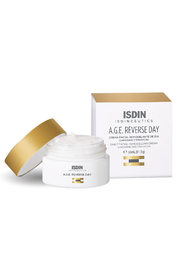 Isdin Isdinceutics A.G.E. Reverse Day - Tratamiento remodelante facial con triple acción 50 ml
