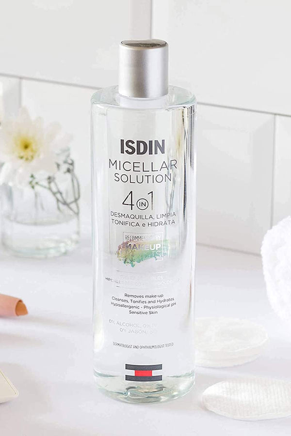 Isdin Micellar Solution 4 In 1 3.4 oz