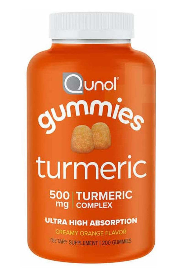 Qunol Gummies Turmeric + Ginger 200 Gummies