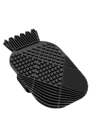 Lindo CosMat Black - Almohadilla De Limpieza Para Brochas De Maquillaje