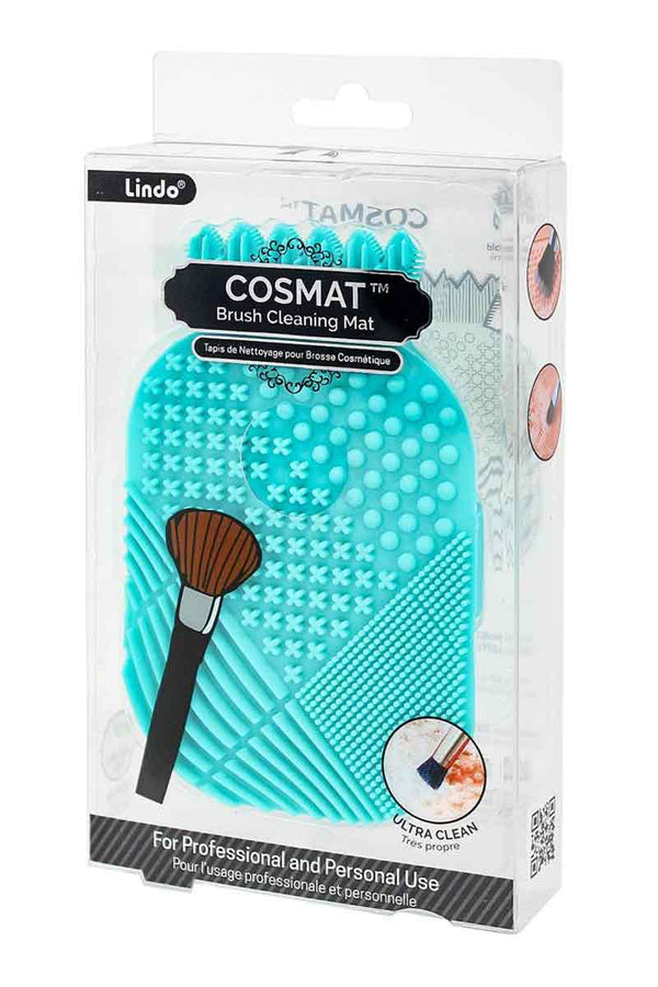 Lindo CosMat Pink Almohadilla De Limpieza Para Brochas De Maquillaje