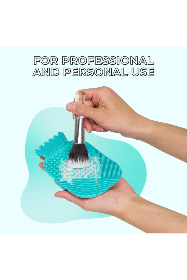 Lindo CosMat Pink Almohadilla De Limpieza Para Brochas De Maquillaje