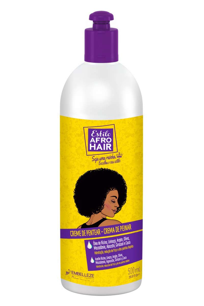 Novex Estilo Afro Hair Crema de peinar con aceite de argan 500 ml