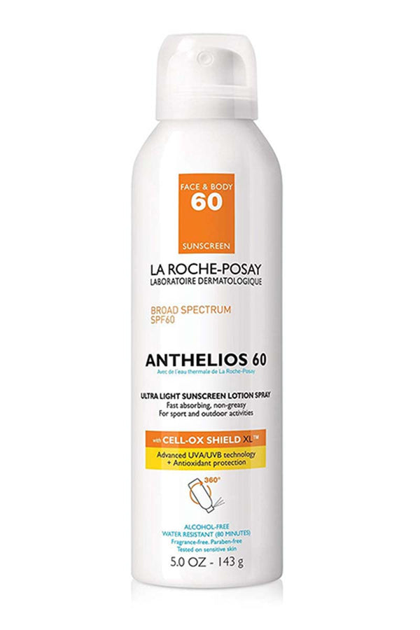 LA ROCHE POSAY ANTHELIOS Protector solar SPF 60 Loción en spray 5 oz