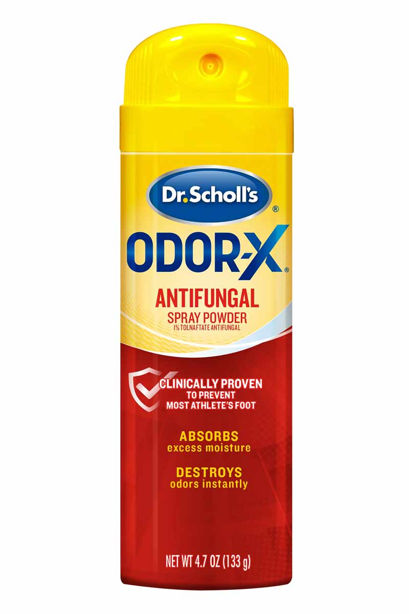 Dr.Scholl's Odor-X Antifungal Spray Powder - polvo antifúngico en aerosol 133 g