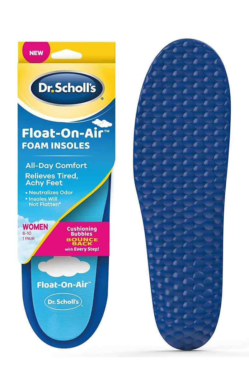 Dr.Scholl's Float-on-air-foam insoles women - Platillas de espuma 1 par