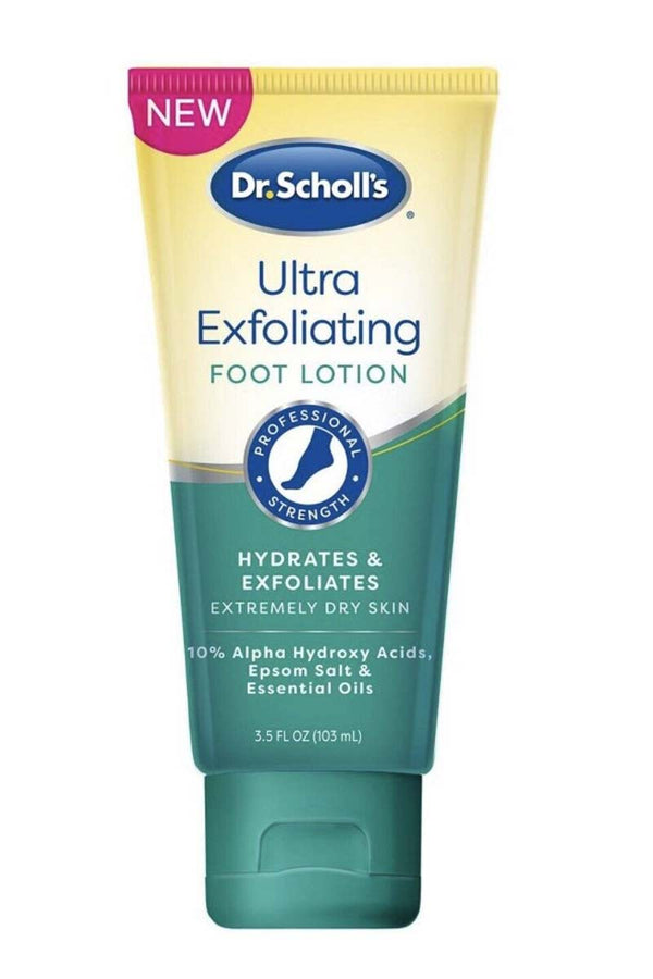 Dr.Scholl's Ultra Exfoliating Foot Lotion 103 ml - Locion Ultra Exfoliante para los pies 103 ml