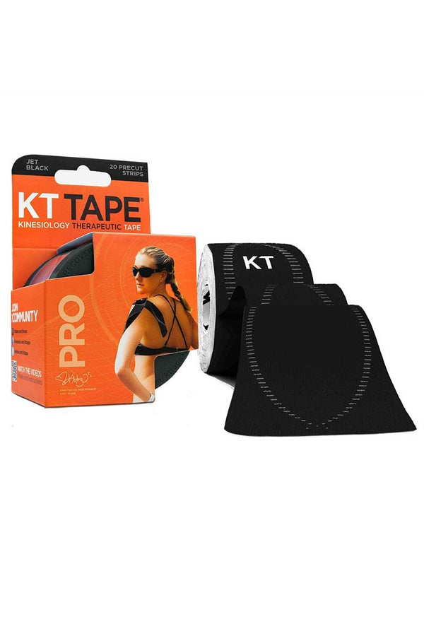 KT TAPE Pro 20 Tiras-Jet Black