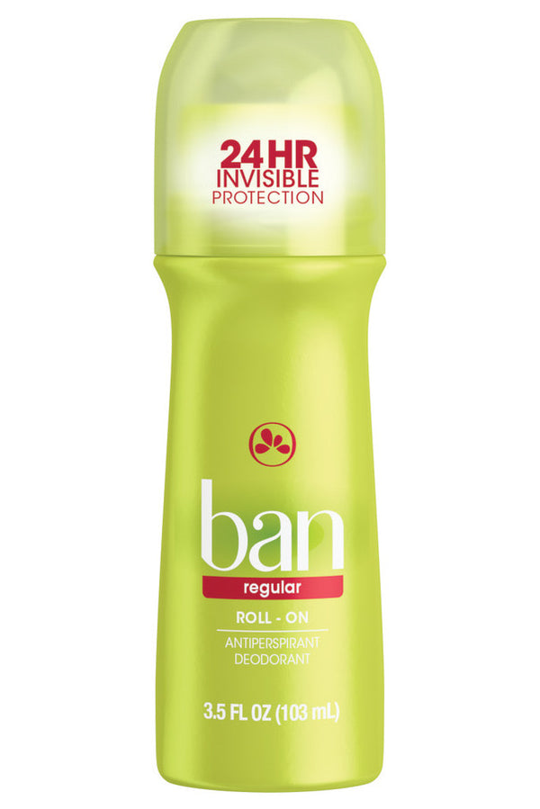 Ban Roll-On Regular Anti-Transpirant 3.5 oz