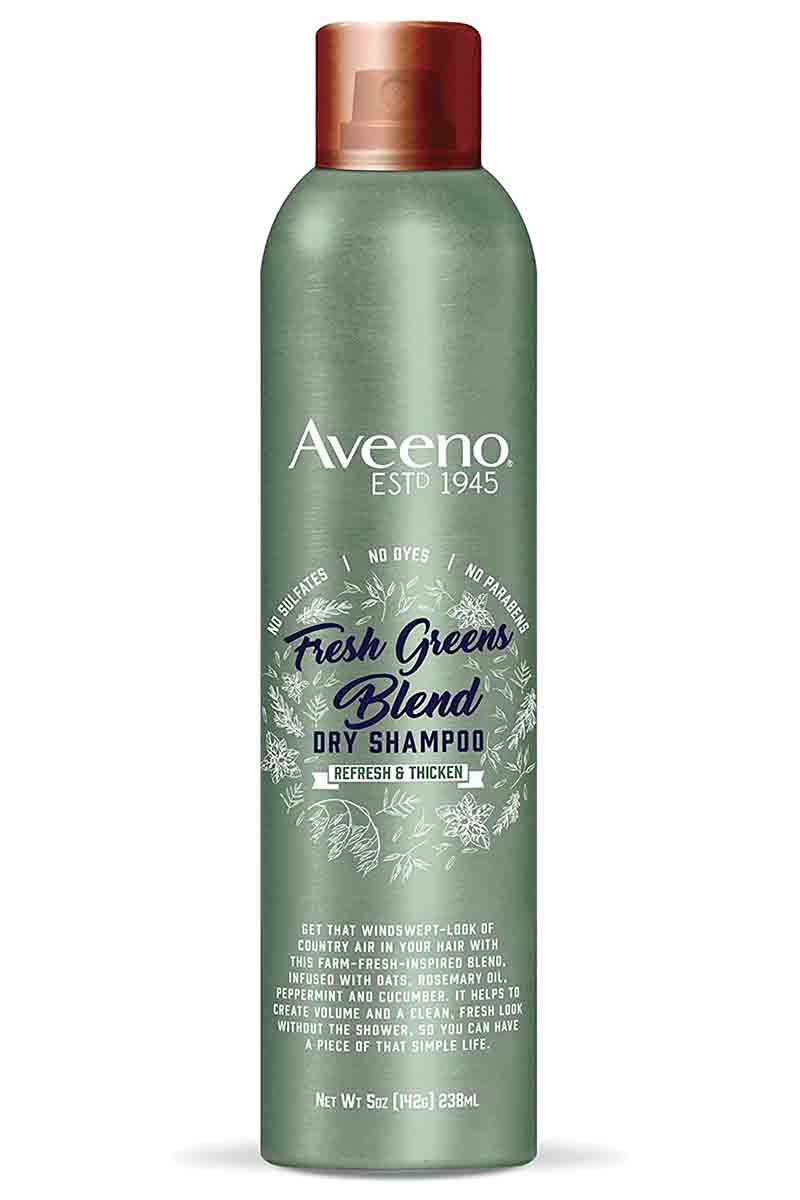 Aveeno Fresh Greens Blend Dry Shampoo - Champu seco para dar volumen 238 ml